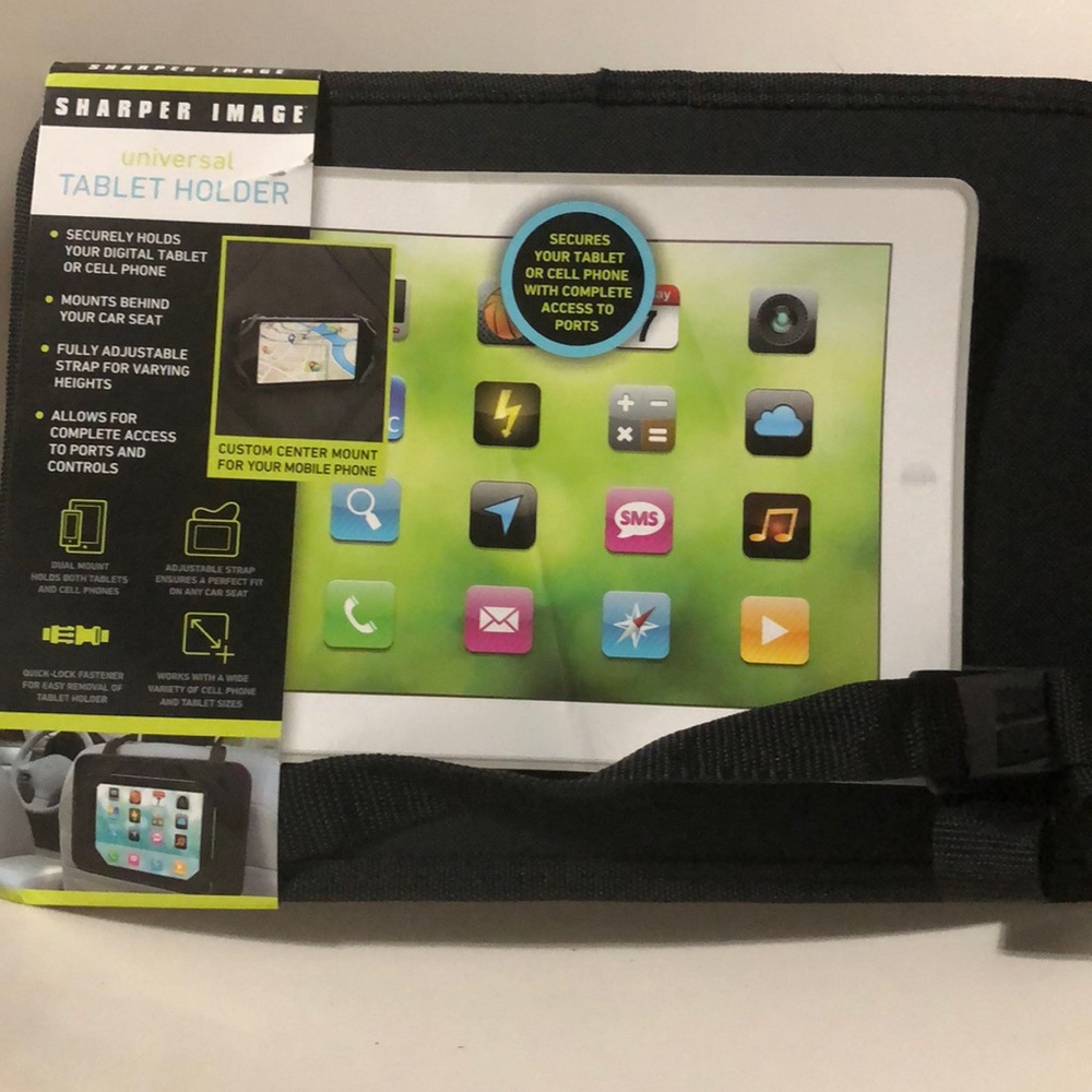 Sharper image universal tablet holder